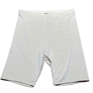 AFRM Taupe High-Waisted Shorts